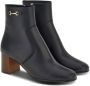 Ferragamo Otello buckle-detail ankle boots Black - Thumbnail 2
