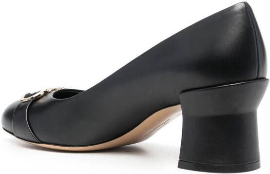 Ferragamo Otilia 55mm leather pumps Black