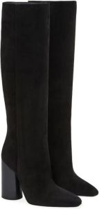 Ferragamo Oval 105mm knee-high boots Black