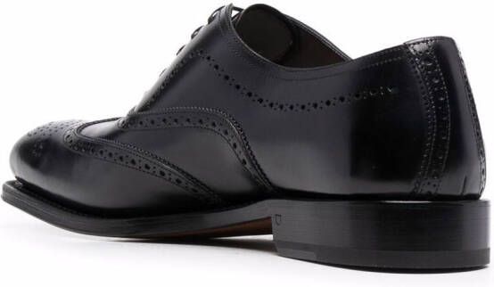 Ferragamo Oxford leather shoes Black