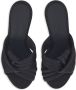 Ferragamo padded-design platform sandals Black - Thumbnail 4