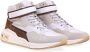 Ferragamo panelled hi-top sneakers White - Thumbnail 2