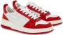 Ferragamo panelled leather sneakers Red - Thumbnail 2