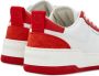 Ferragamo panelled leather sneakers Red - Thumbnail 3