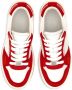 Ferragamo panelled leather sneakers Red - Thumbnail 4