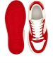 Ferragamo panelled leather sneakers Red - Thumbnail 5