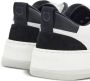 Ferragamo panelled leather sneakers White - Thumbnail 3