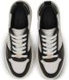 Ferragamo panelled leather sneakers White - Thumbnail 4