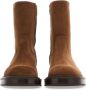 Ferragamo panelled nubuck ankle boots Brown - Thumbnail 5