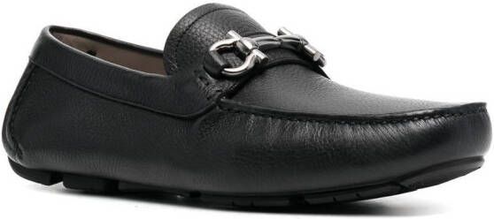 Ferragamo Parigi slip-on leather loafers Black