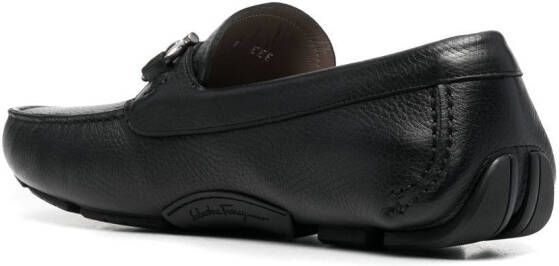 Ferragamo Parigi slip-on leather loafers Black