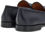 Ferragamo penny-strap leather loafers Blue - Thumbnail 3