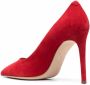 Ferragamo pointed 110mm suede pumps Red - Thumbnail 3