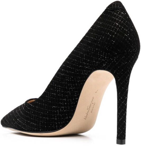 Ferragamo pointed high-heel pumps Black