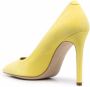 Ferragamo pointed-toe 105mm pumps Yellow - Thumbnail 3