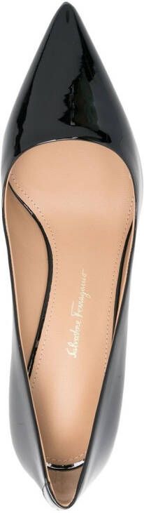Ferragamo pointed-toe 85mm pumps Black