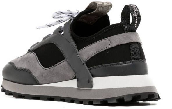 Ferragamo pull-on low-top sneakers Black
