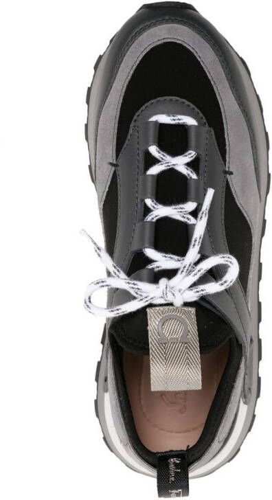 Ferragamo pull-on low-top sneakers Black