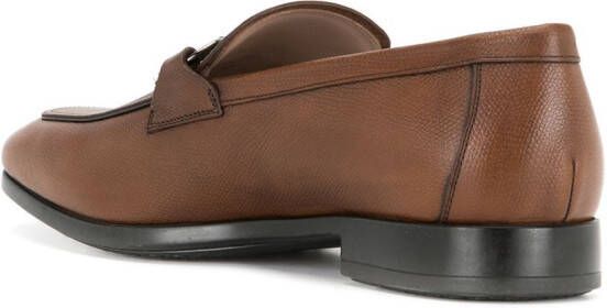 Ferragamo Ree Gancini loafers Brown