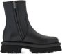 Ferragamo round-toe leather ankle boots Black - Thumbnail 5