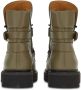 Ferragamo round-toe leather boots Green - Thumbnail 3