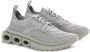 Ferragamo Running lace-up sneakers Silver - Thumbnail 2