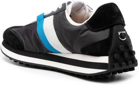 Ferragamo side-stripe low-top sneakers Grey