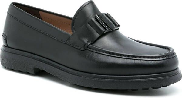 Ferragamo slip-on loafers Black