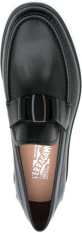 Ferragamo slip-on loafers Black