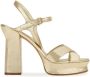 Ferragamo Sonya metallic 110mm sandals Gold - Thumbnail 2
