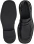 Ferragamo square-toe leather loafers Black - Thumbnail 4
