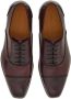 Ferragamo square-toe leather oxford shoes Red - Thumbnail 4