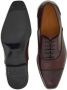 Ferragamo square-toe leather oxford shoes Red - Thumbnail 5