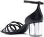 Ferragamo strap-detail open-toe sandals Black - Thumbnail 3