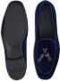 Ferragamo tasselled velvet loafers Blue - Thumbnail 5