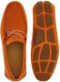 Ferragamo tie-detail suede loafers Orange - Thumbnail 5