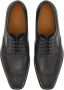 Ferragamo tonal-stitching leather derby shoes Black - Thumbnail 4