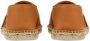 Ferragamo topstitch detail espadrilles Brown - Thumbnail 3