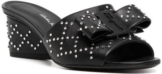 Ferragamo Valery 55 sandals Black