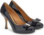 Ferragamo Vara 100mm leather pumps Black - Thumbnail 2