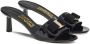 Ferragamo Vara 55mm bow patent sandals Black - Thumbnail 2