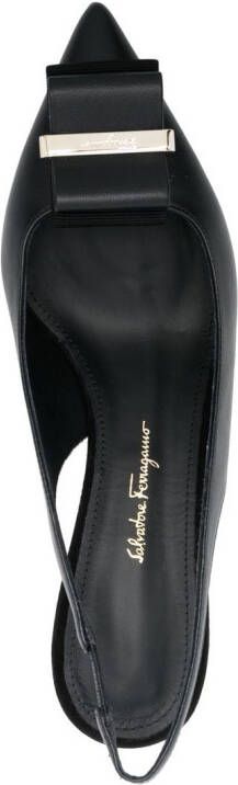 Ferragamo Vara Bow 10mm slingback pumps Black