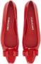 Ferragamo Vara bow-detail ballerina shoes Red - Thumbnail 4