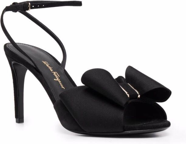 Ferragamo Vara-bow detail sandals Black
