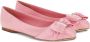Ferragamo Vara bow-detailing leather loafers Pink - Thumbnail 2