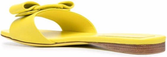 Ferragamo Vara bow open-toe sandals Yellow