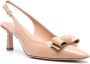 Ferragamo Vara-bow slingback pumps Neutrals - Thumbnail 2