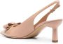 Ferragamo Vara-bow slingback pumps Neutrals - Thumbnail 3