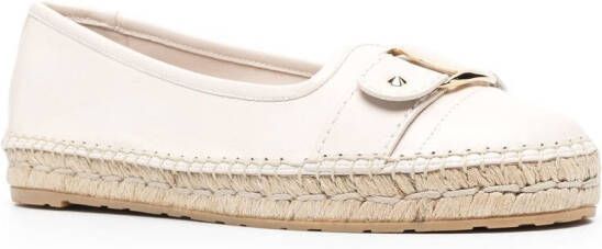 Ferragamo Vara buckle-detail espadrilles Neutrals