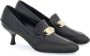 Ferragamo Vara buckle kitten-heel loafers Black - Thumbnail 2